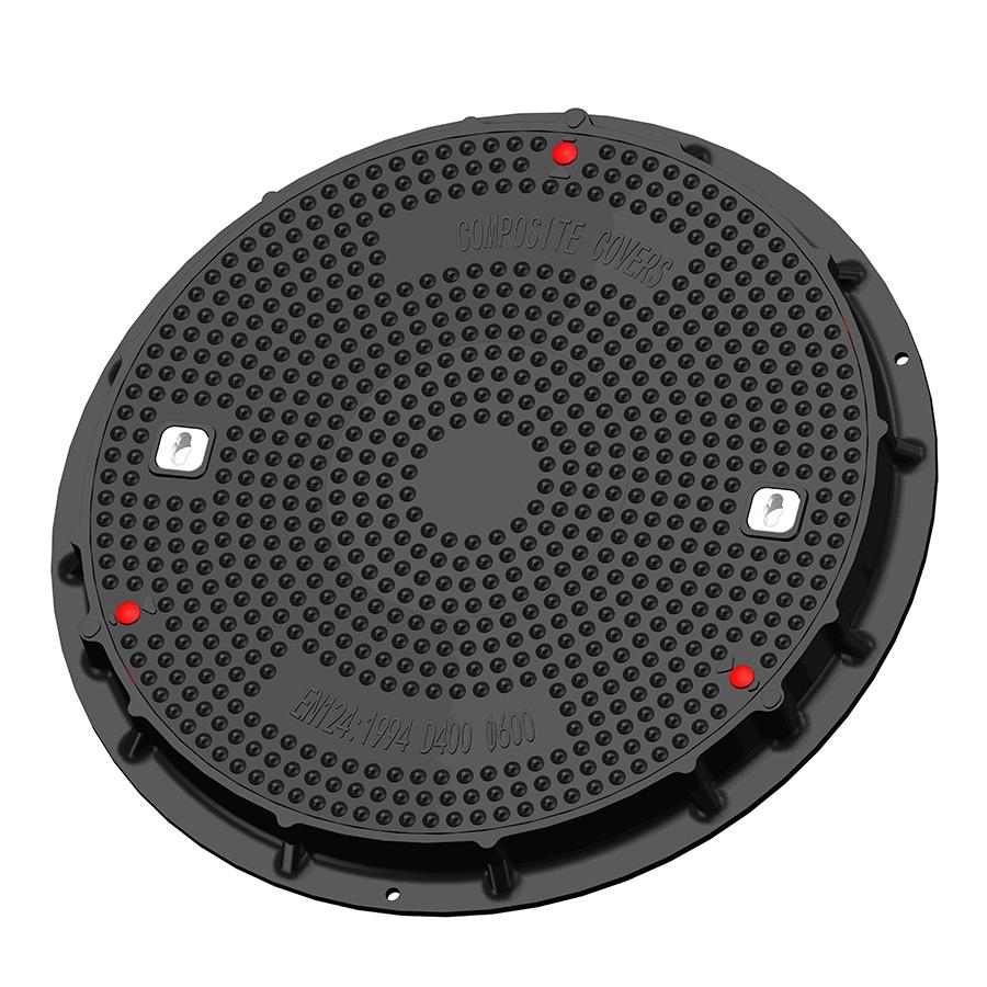 غطاء 600مم D400/C250/B125/A15 مركب وإطار