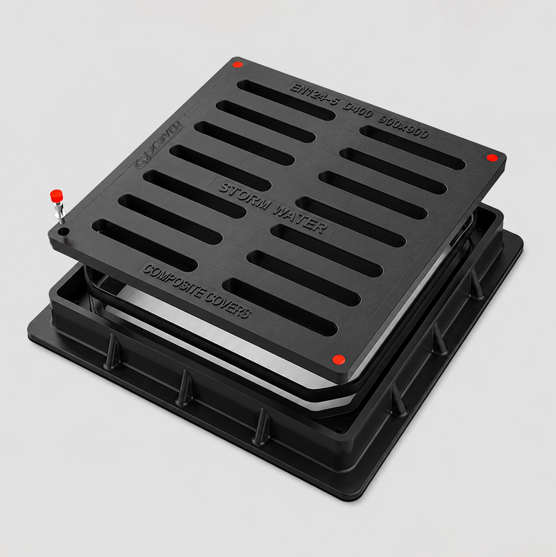 GRP Catch Basin D400 60×60 cm top view