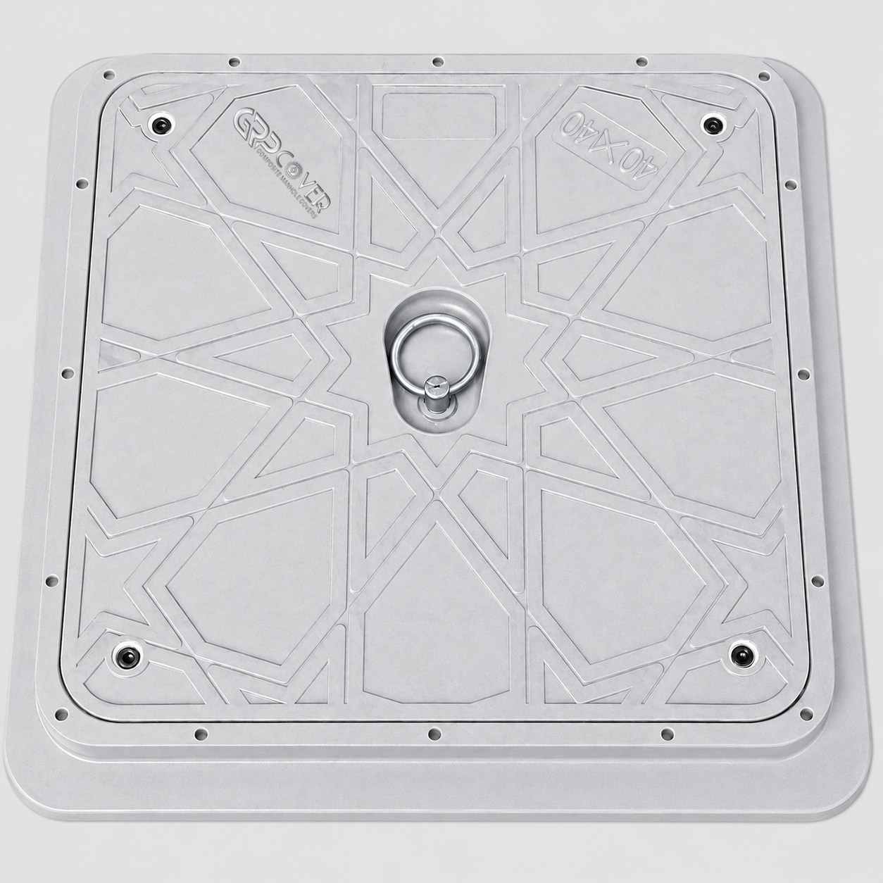 GRP Manhole Cover A30 30×30 cm