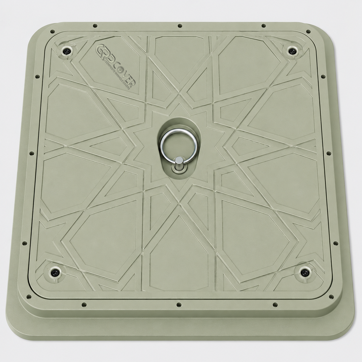 GRP Manhole Cover A30 30×30 cm