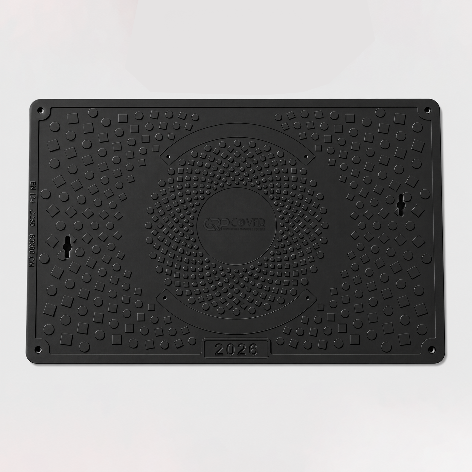 GRP Manhole Cover C250 60×90 cm top view