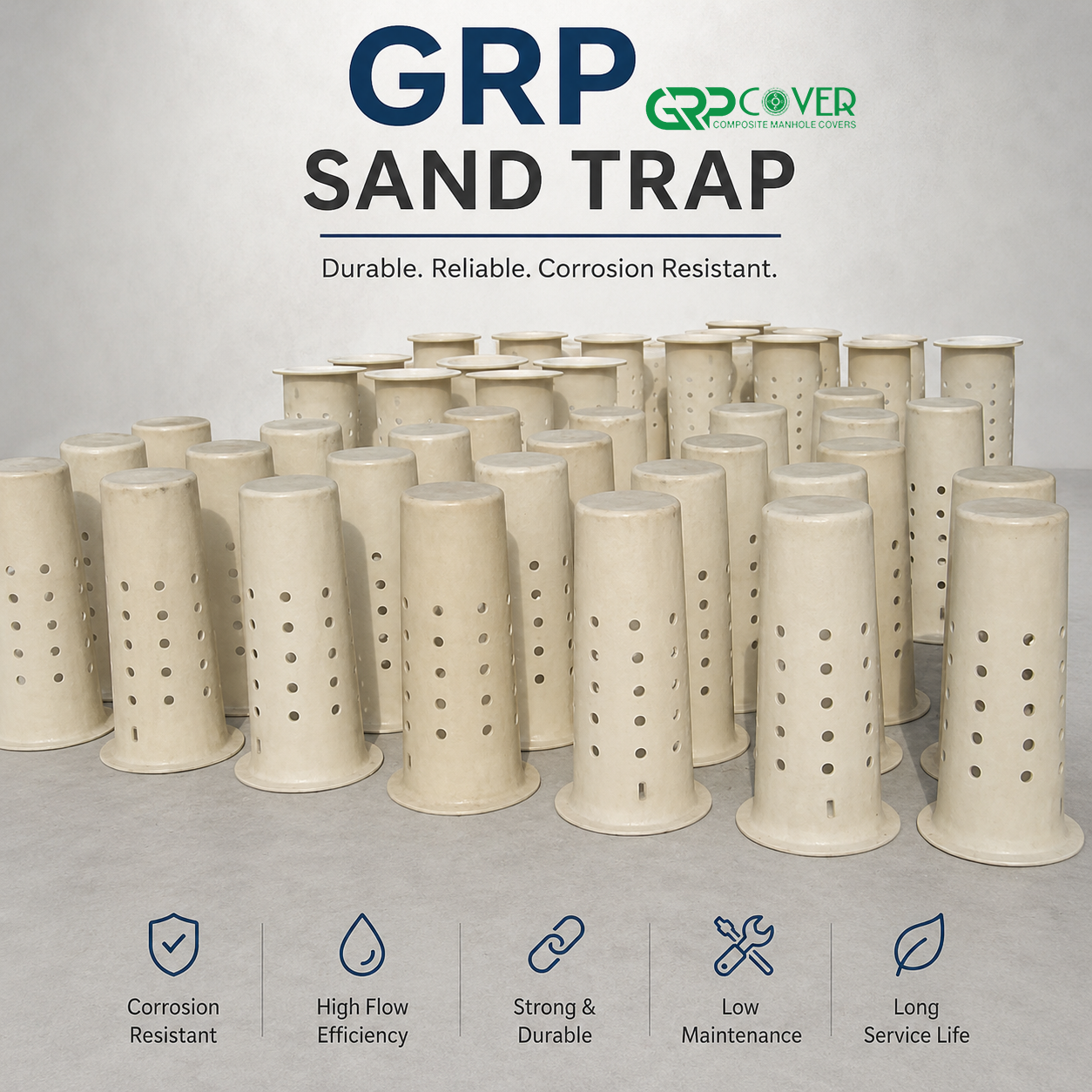 GRP Sand Trap top view